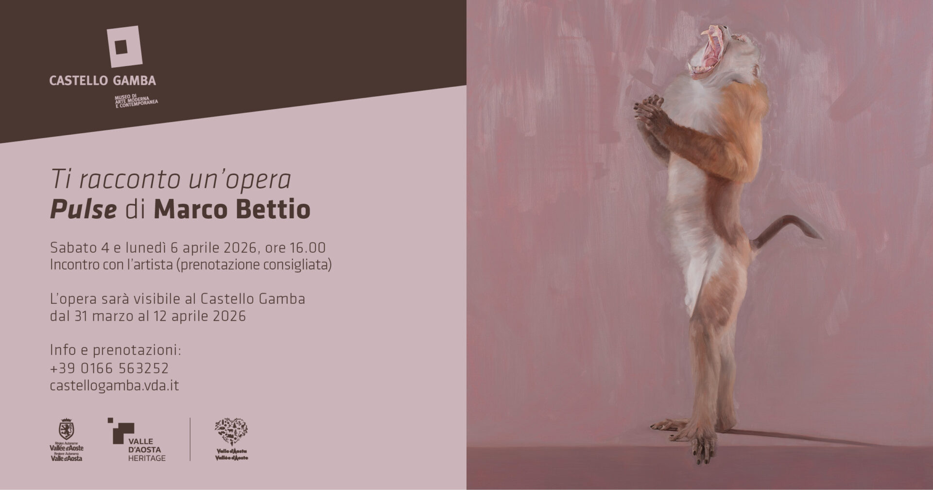 Castello Gamba - ti racconto un'opera Marco Bettio