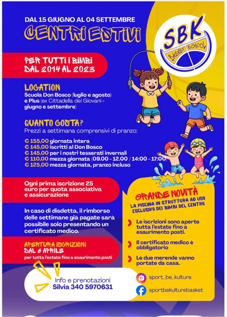 Centri estivi SBK