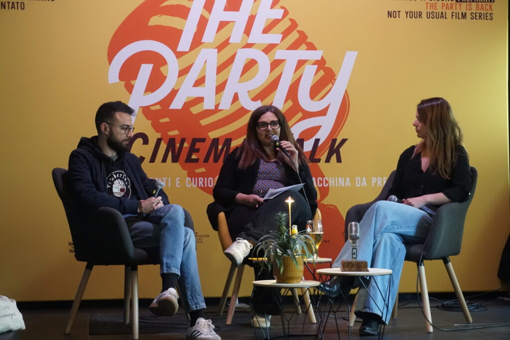 Cinema Talk Jean Claude Chincheré Fabiola Megna e Elettra Gallone ph Simone Mombelli