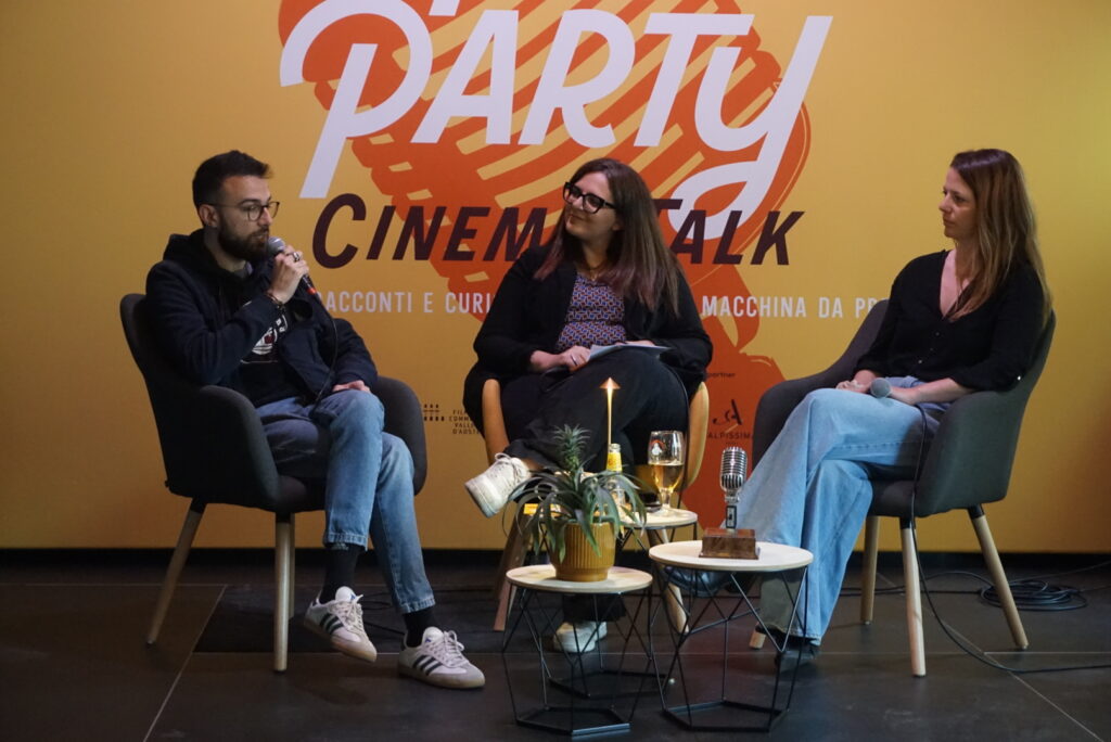 Cinema Talk Jean Claude Chincheré Fabiola Megna e Elettra Gallone ph Simone Mombelli