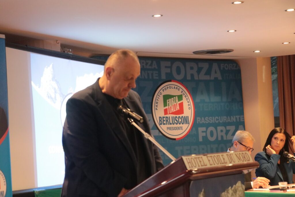 Congresso regionale Forza Italia Valle d Aosta Aldo Di Marco rid