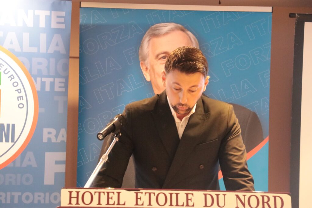 Congresso regionale Forza Italia Valle d Aosta Tati Mehmeti rid