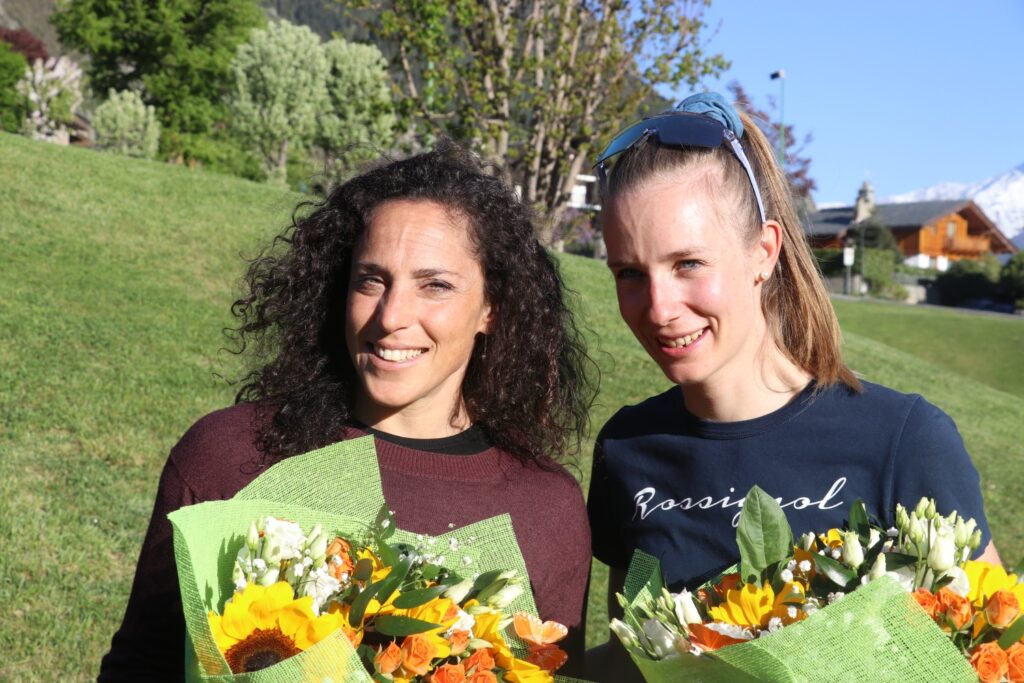 Festa La Salle Federica Brignone Michela Carrara () rid