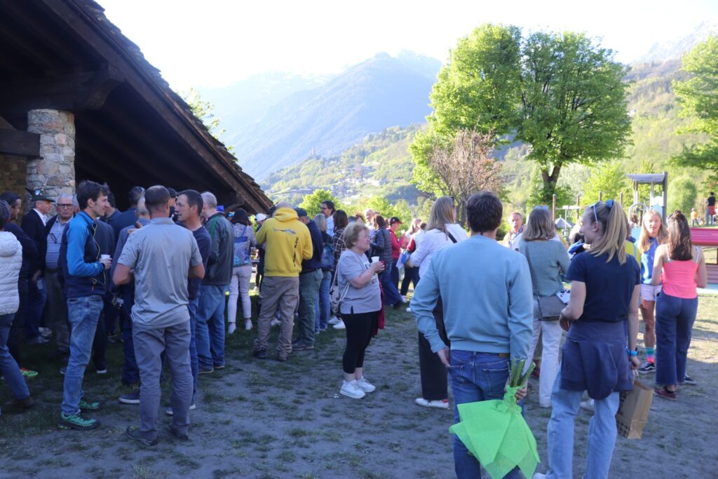 Festa La Salle Federica Brignone Michela Carrara () rid