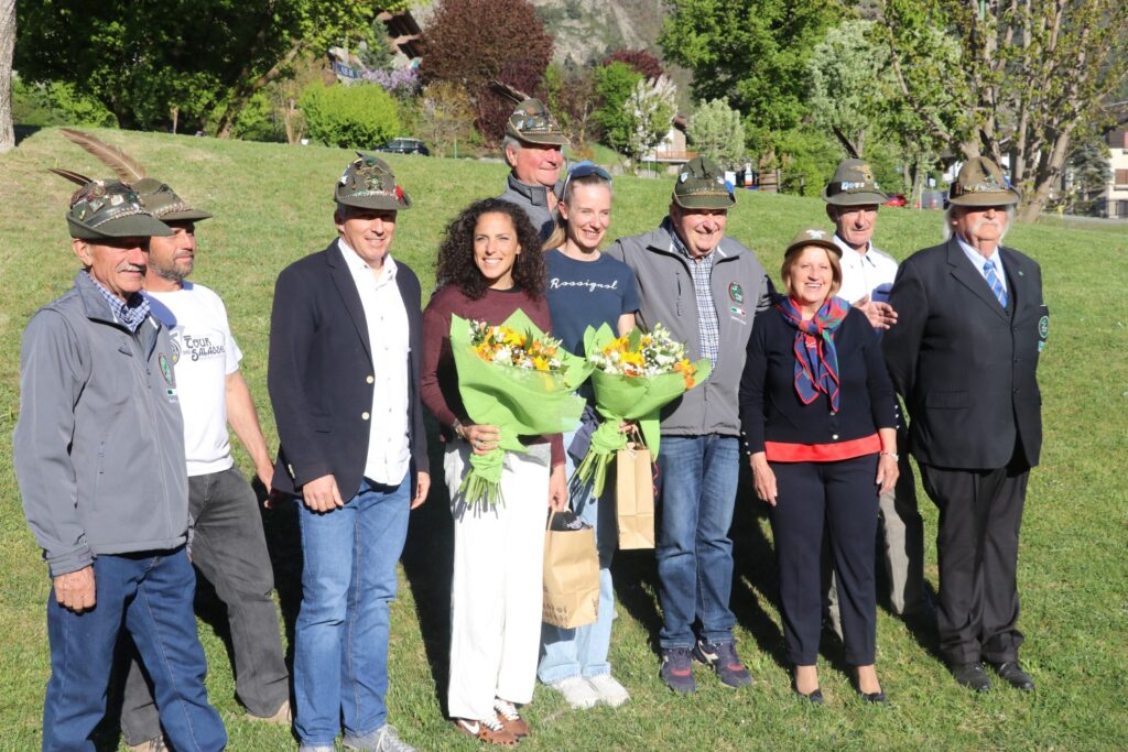 Festa La Salle Federica Brignone Michela Carrara () rid