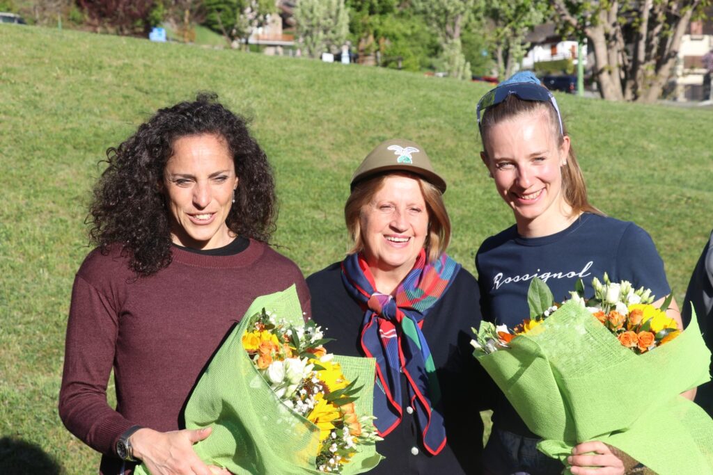 Festa La Salle Federica Brignone Michela Carrara () rid