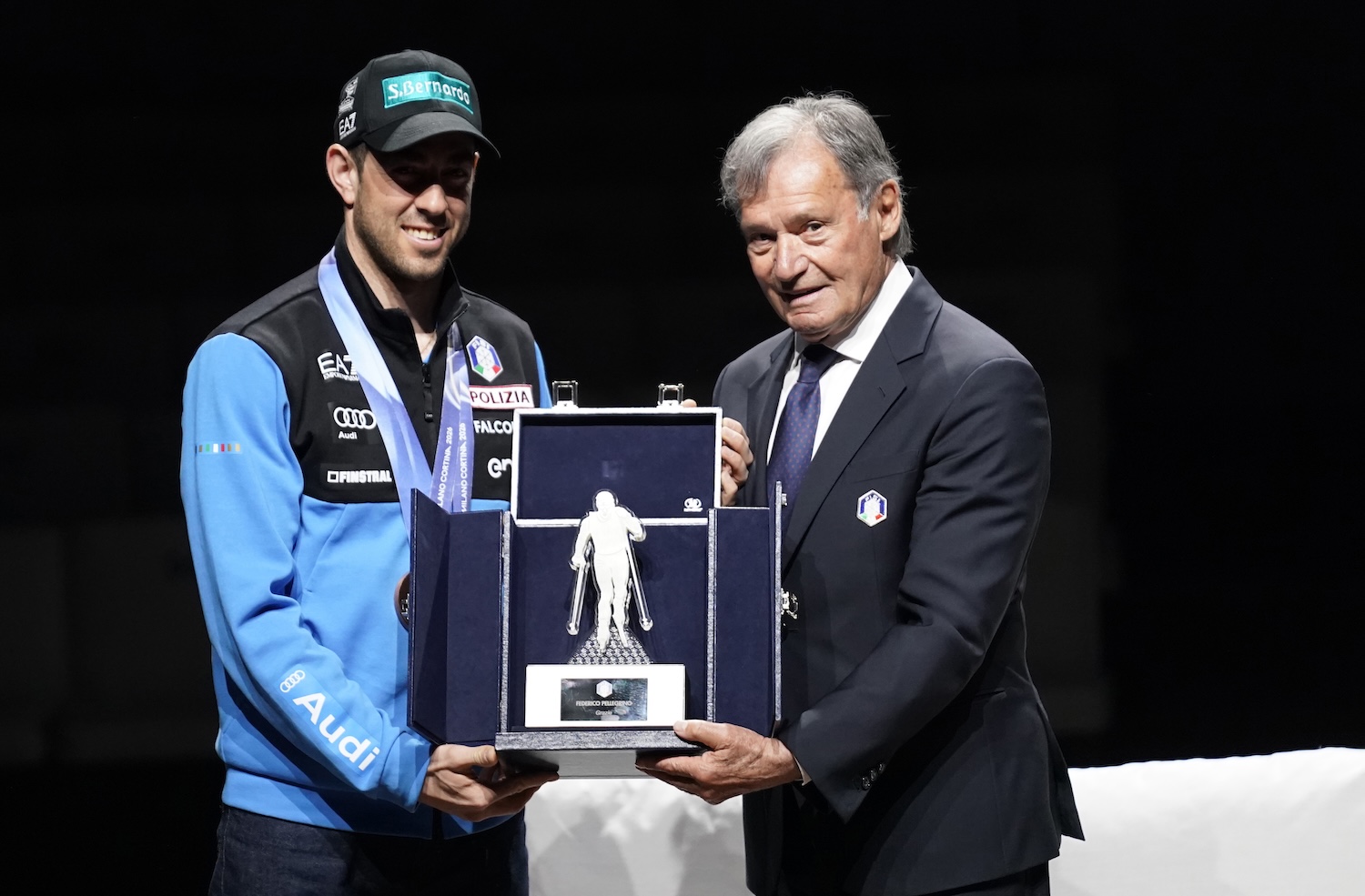 Fisi Media Day Milano :: Fisi Media Day Flavio Roda e Federico Pellegrino Photo Gio Auletta:Pentaphoto