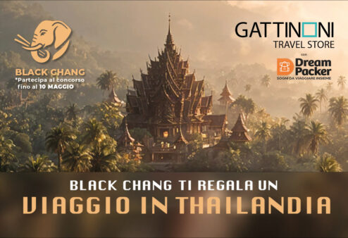 Il ristorante thailandese Black Chang ti regala un buono da 1000 euro per viaggiare in Thailandia con DreamPacker di Gattinoni Travel