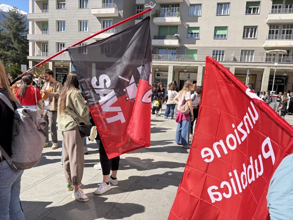 Lo sciopero dei lavoratori della Società di Servizi dei servizi socio sanitari assistenziali
