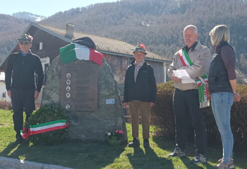 La comunità di Chamois celebra il 25 Aprile con omaggi e riflessioni