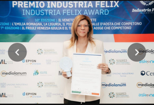 Marazzato Soluzioni Ambientali di nuovo premiata da “Industria Felix”