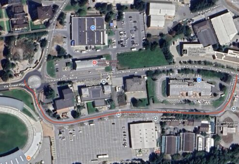 Un tratto della strada in località Croix-Noire chiuderà per un mese