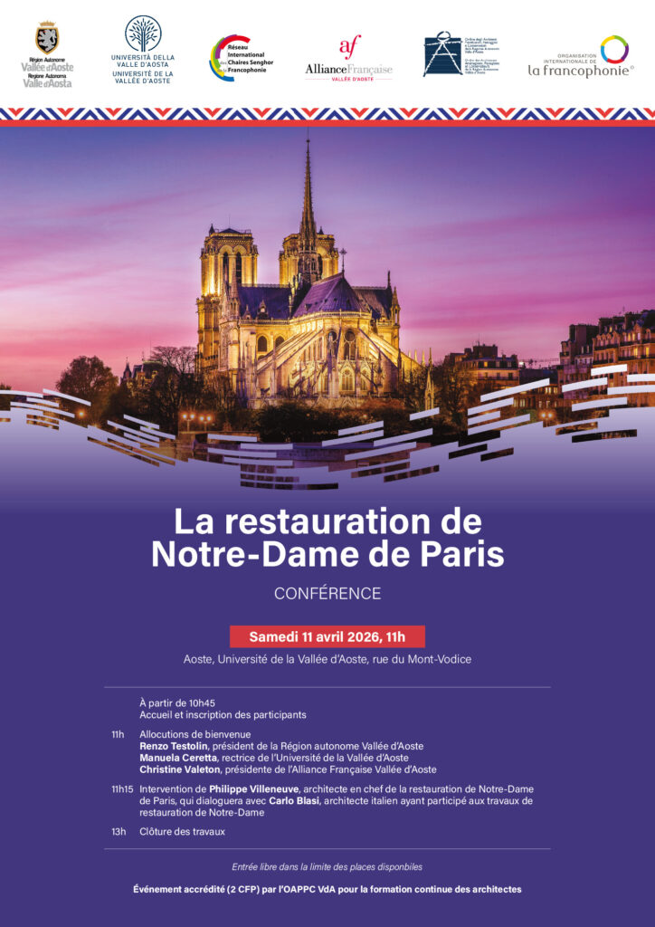 Locandina restauro Notre-Dame