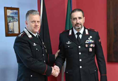 Nuovo comandante per la stazione Carabinieri di Aosta