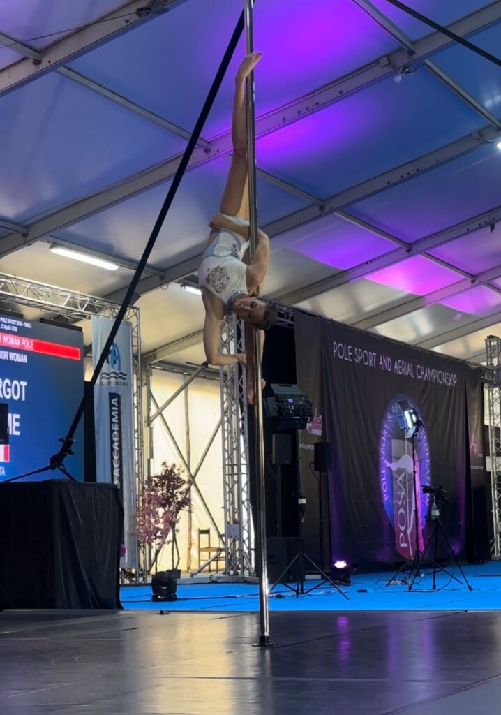 Margot Comé in azione