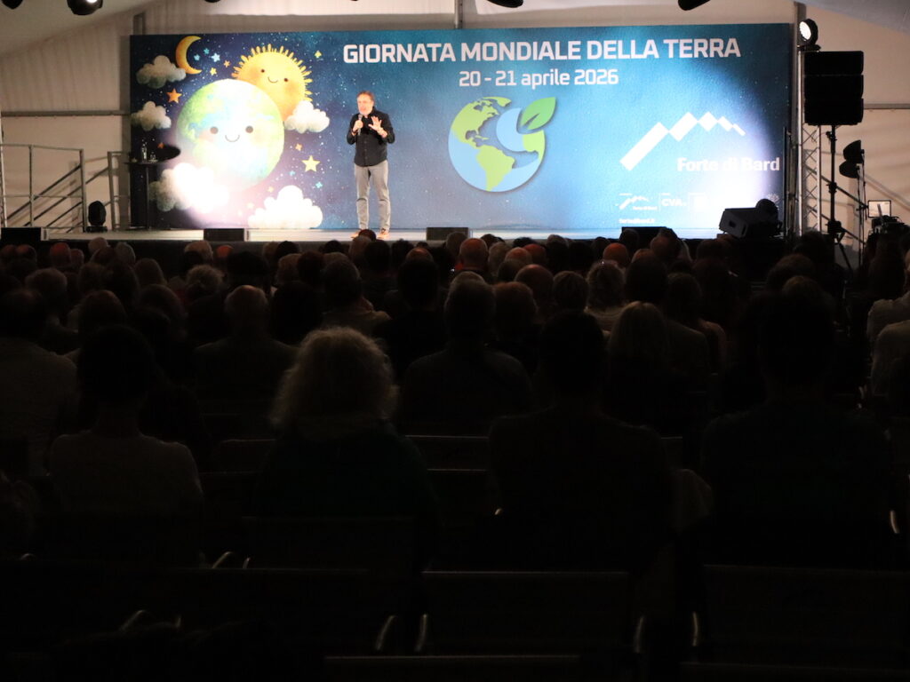 Mario Tozzi al Forte di Bard Foto Alice Dufour