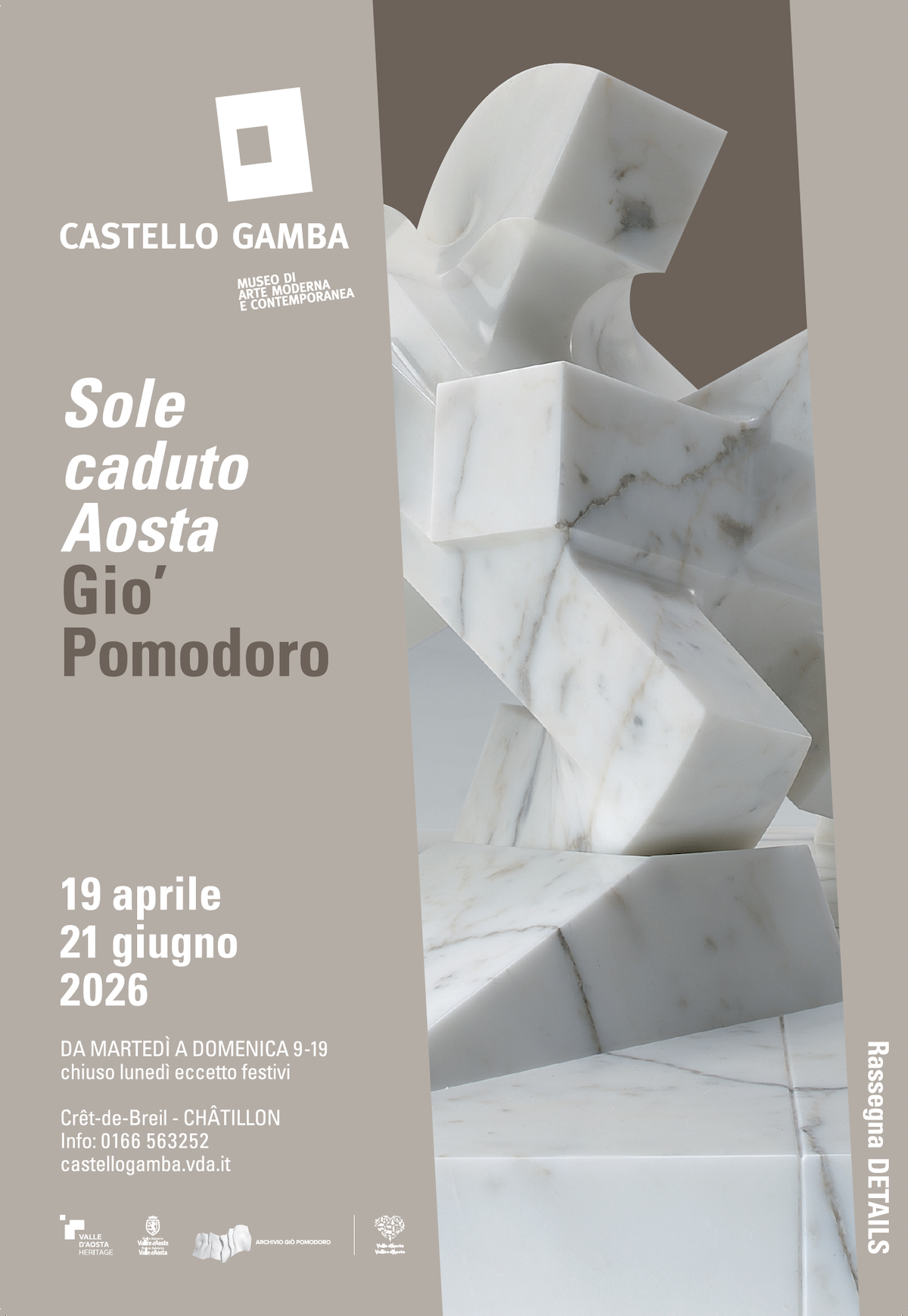 Mostra Giò Pomodoro - Castello Gamba