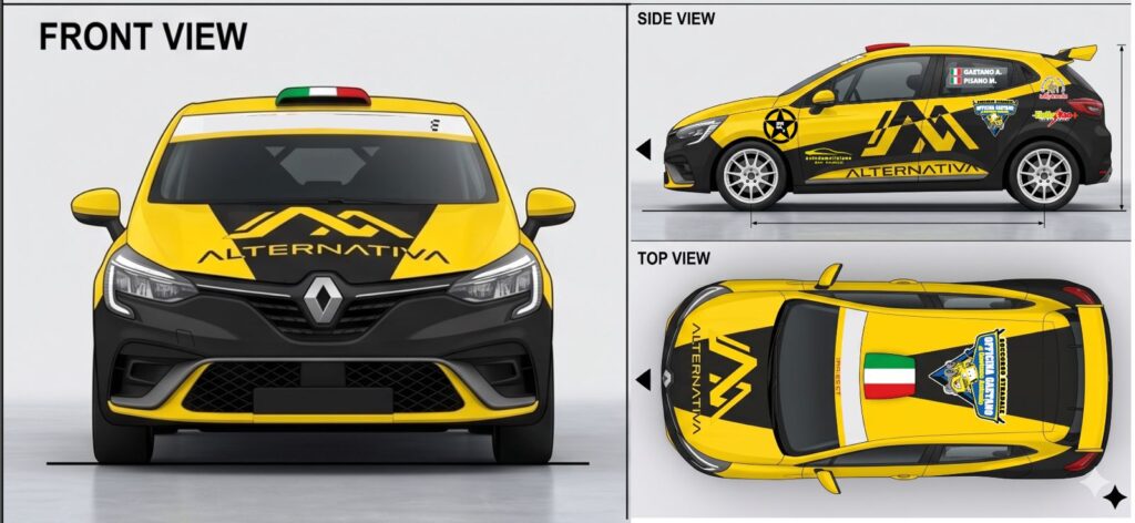 Renault Clio Rally3.