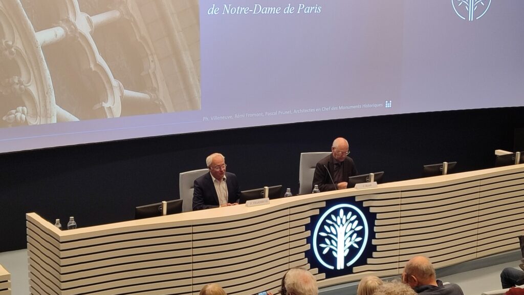 Philippe Villeneuve Carlo Blasi restauro Notre Dame