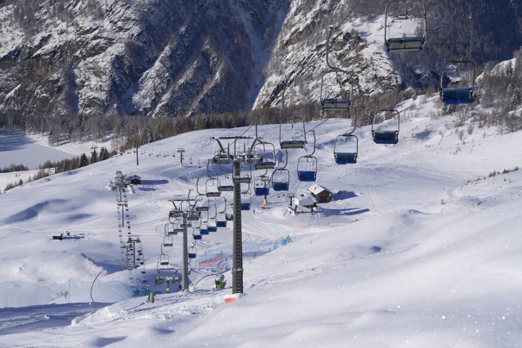 Piste da sci Chamois credits Gianluca Gobbi