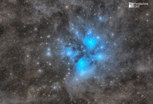 L’Astrofoto di maggio: Pleiadi, le “sette sorelle”