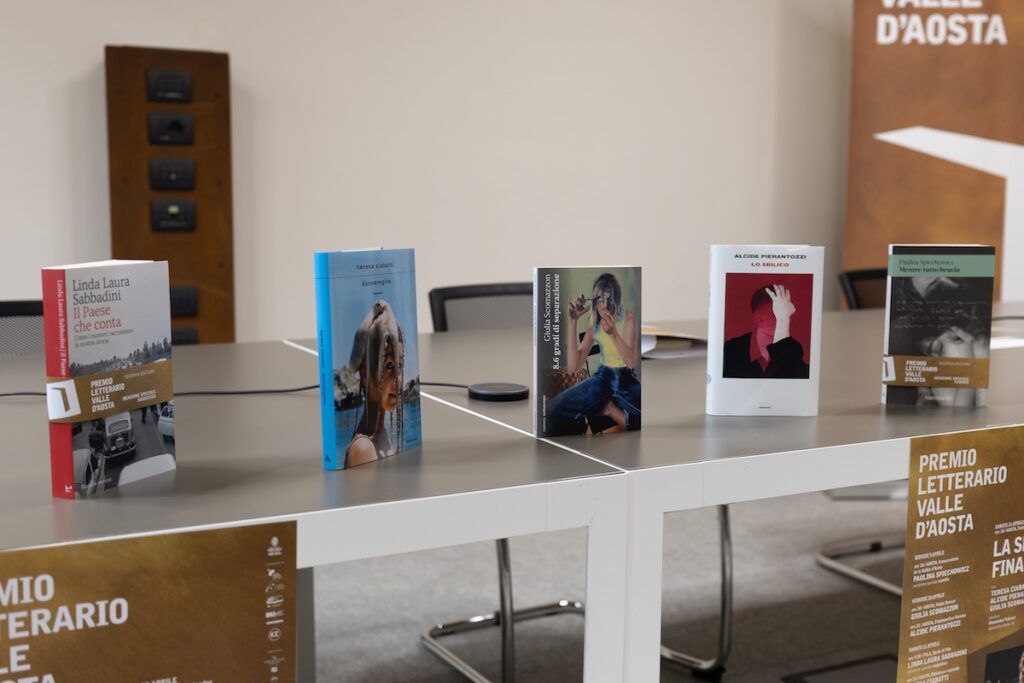 libri finalisti seconda edizione Premio letterario Valle d'Aosta