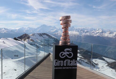 Il Giro d’Italia vola alto: presentata la tappa Aosta – Pila