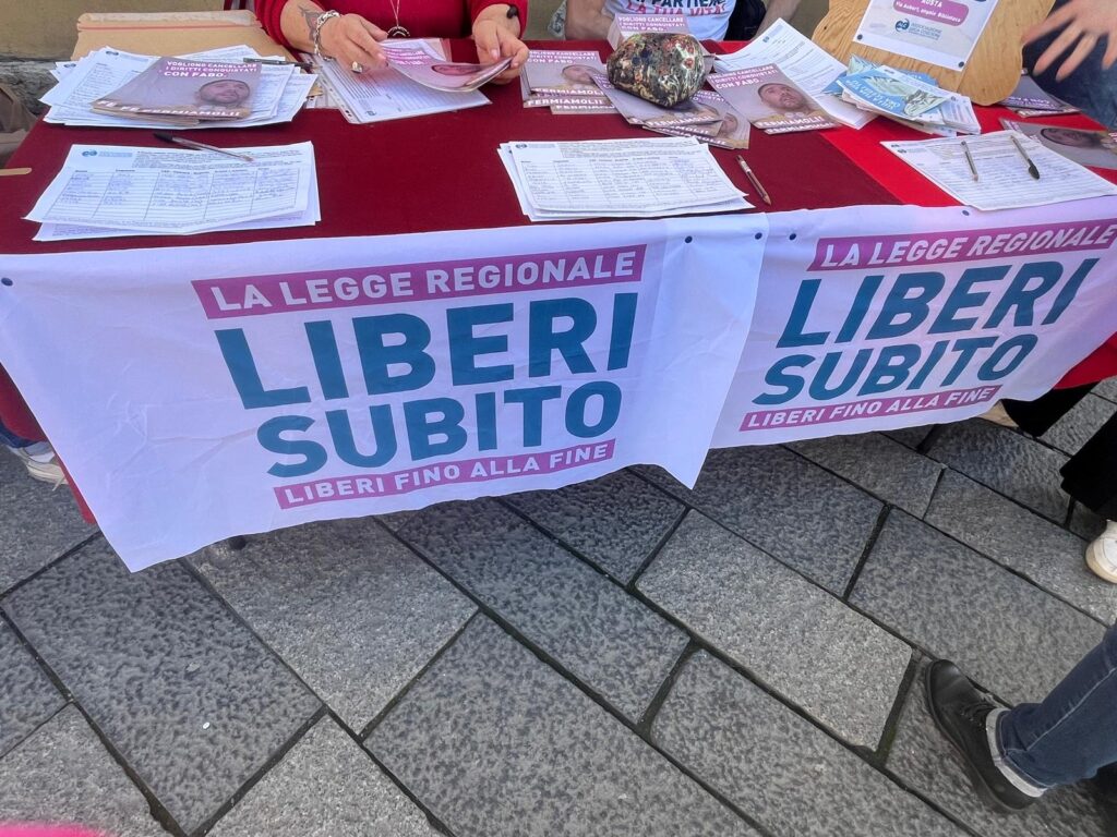 Raccolta firme Fine vita