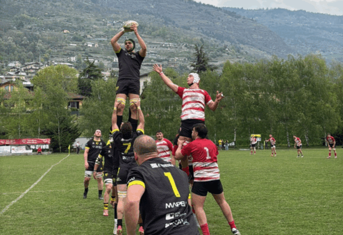 Stade Valdôtain sconfitto a Sarre, vince Rugby Milano 52-21