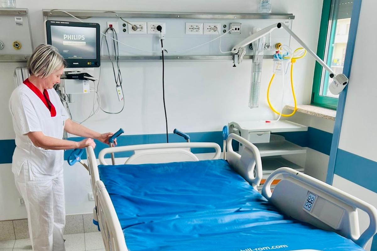 Stroke unit con nuovi letti