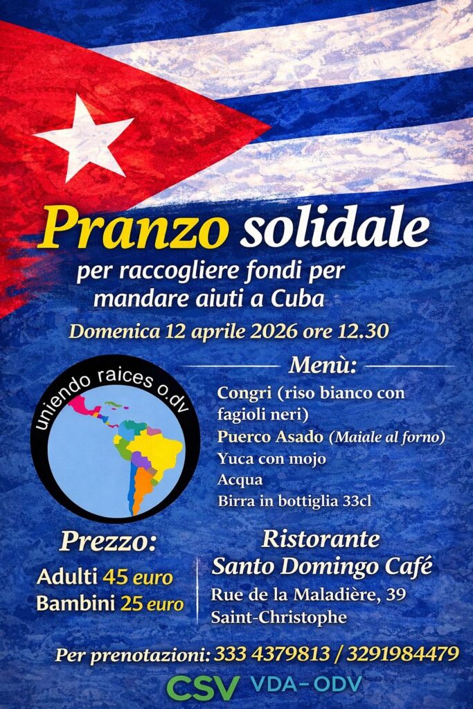 Pranzo per Cuba