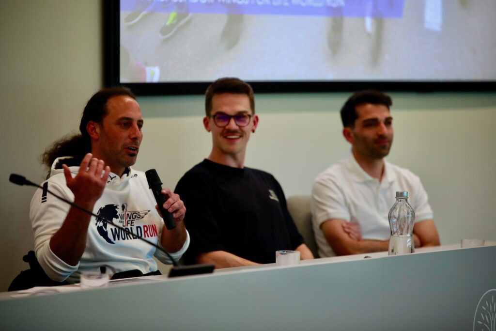 Wings for Life run UniVda Michel Roccati