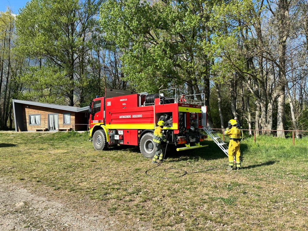 Esercitazione Vigili volontari Quart