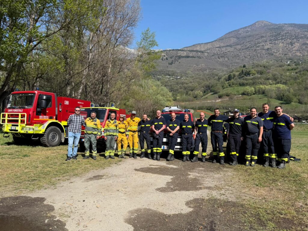 Esercitazione Vigili volontari Quart