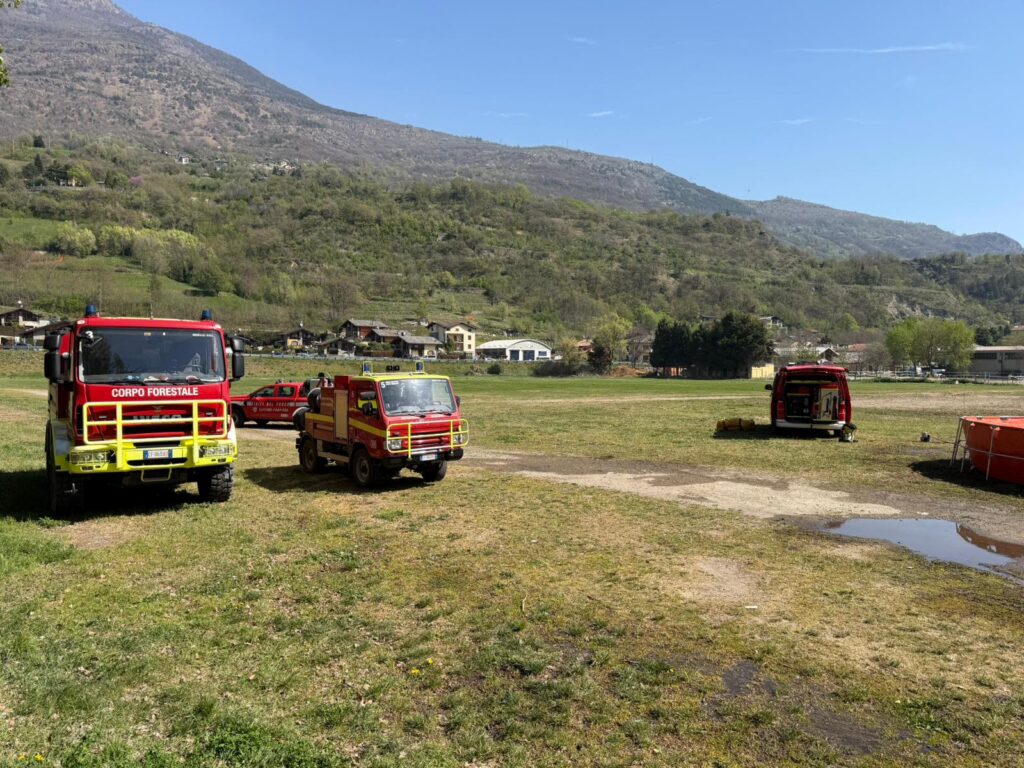 Esercitazione Vigili volontari Quart