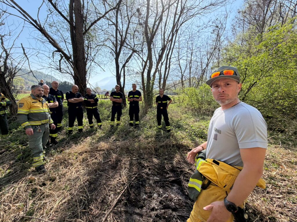 Esercitazione Vigili volontari Quart