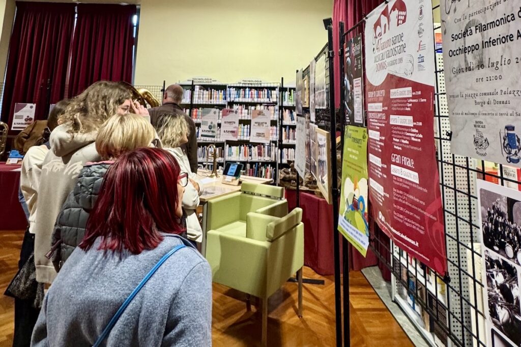 La mostra dei 50 anni della banda di Donnas