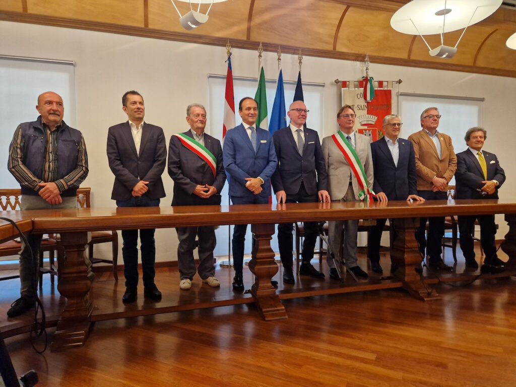 Cerimonia di sottoscrizione del protocollo d