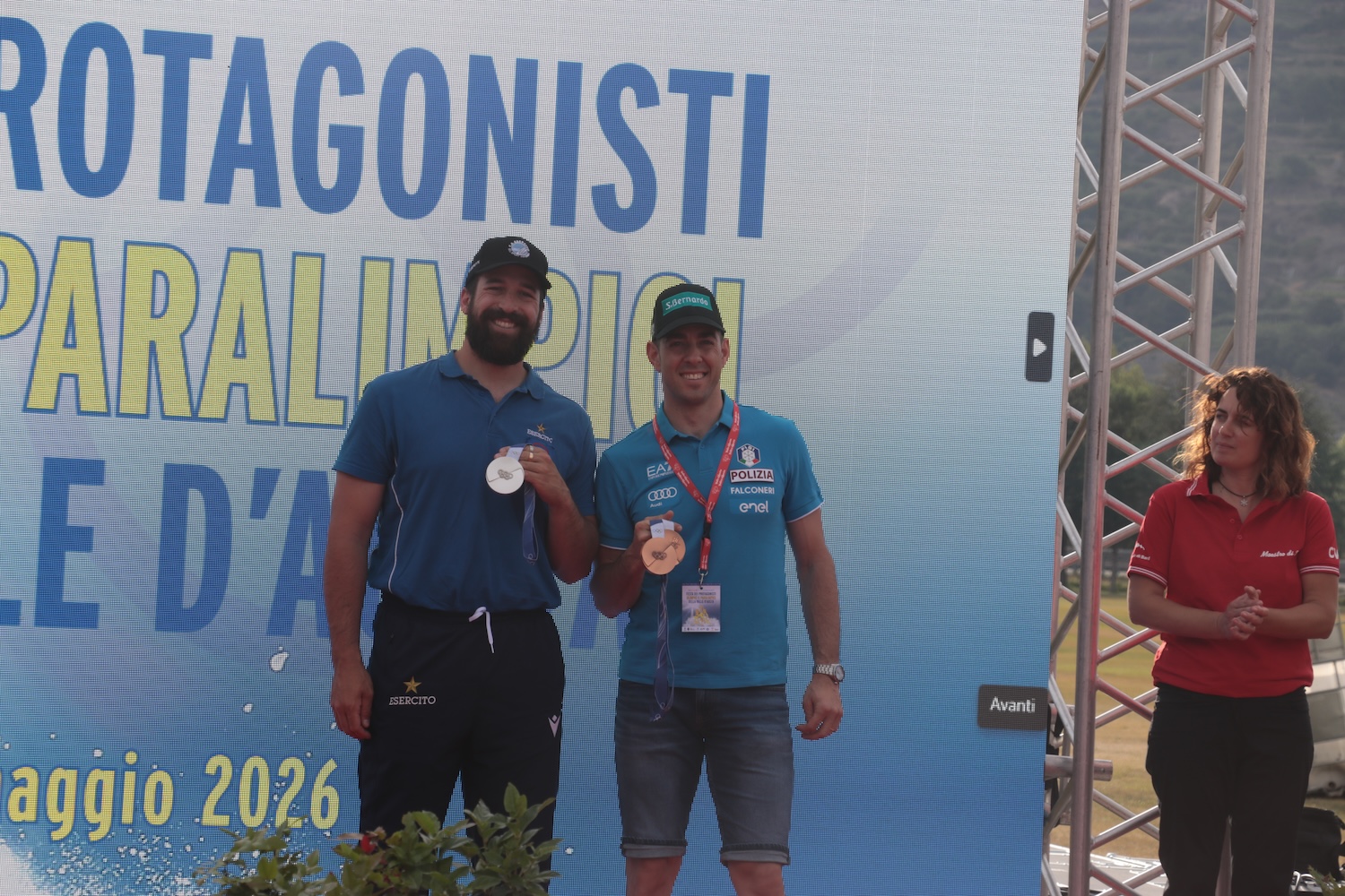 Festa olimpionici Valle d