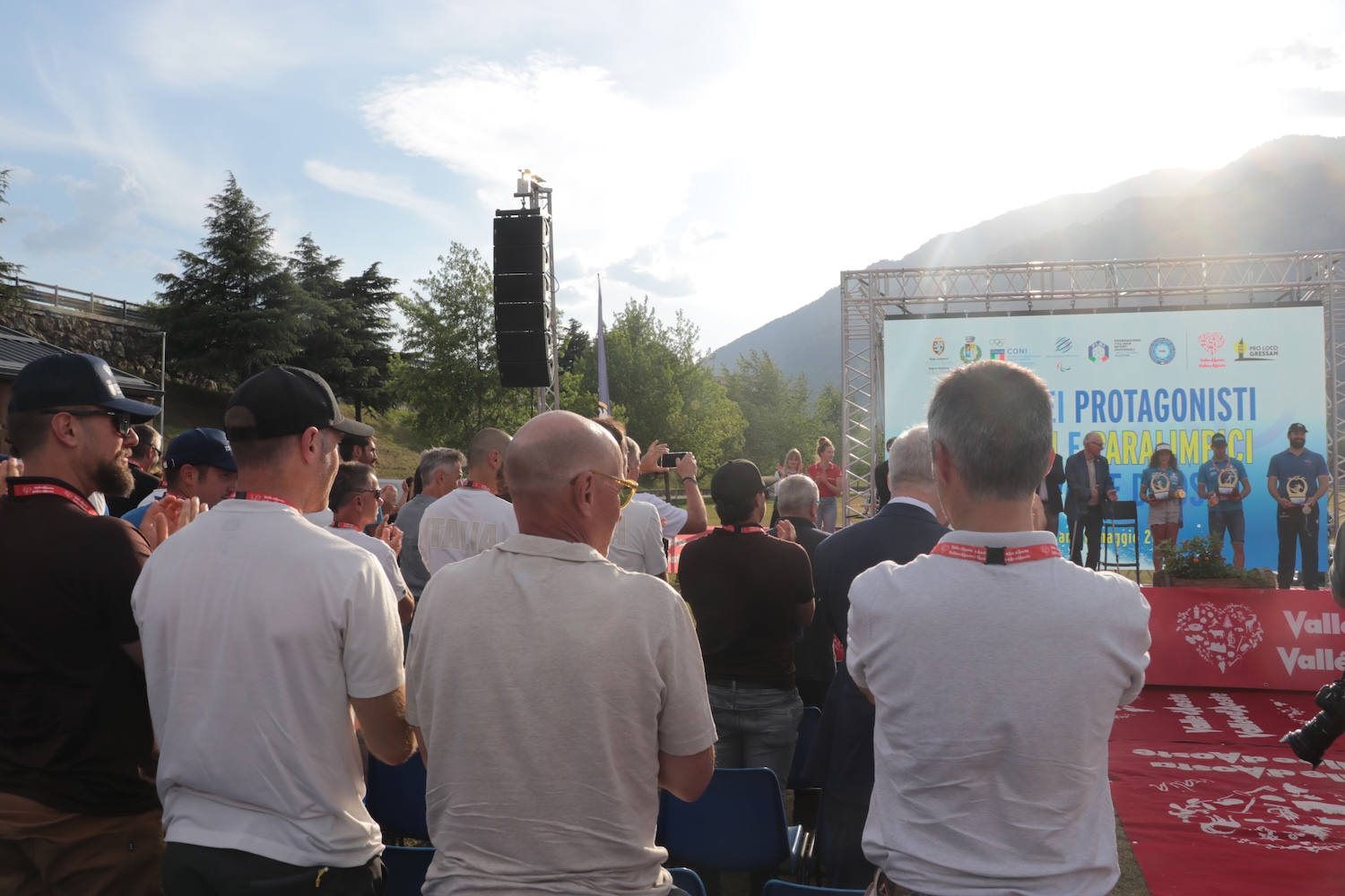 Festa olimpionici Valle d