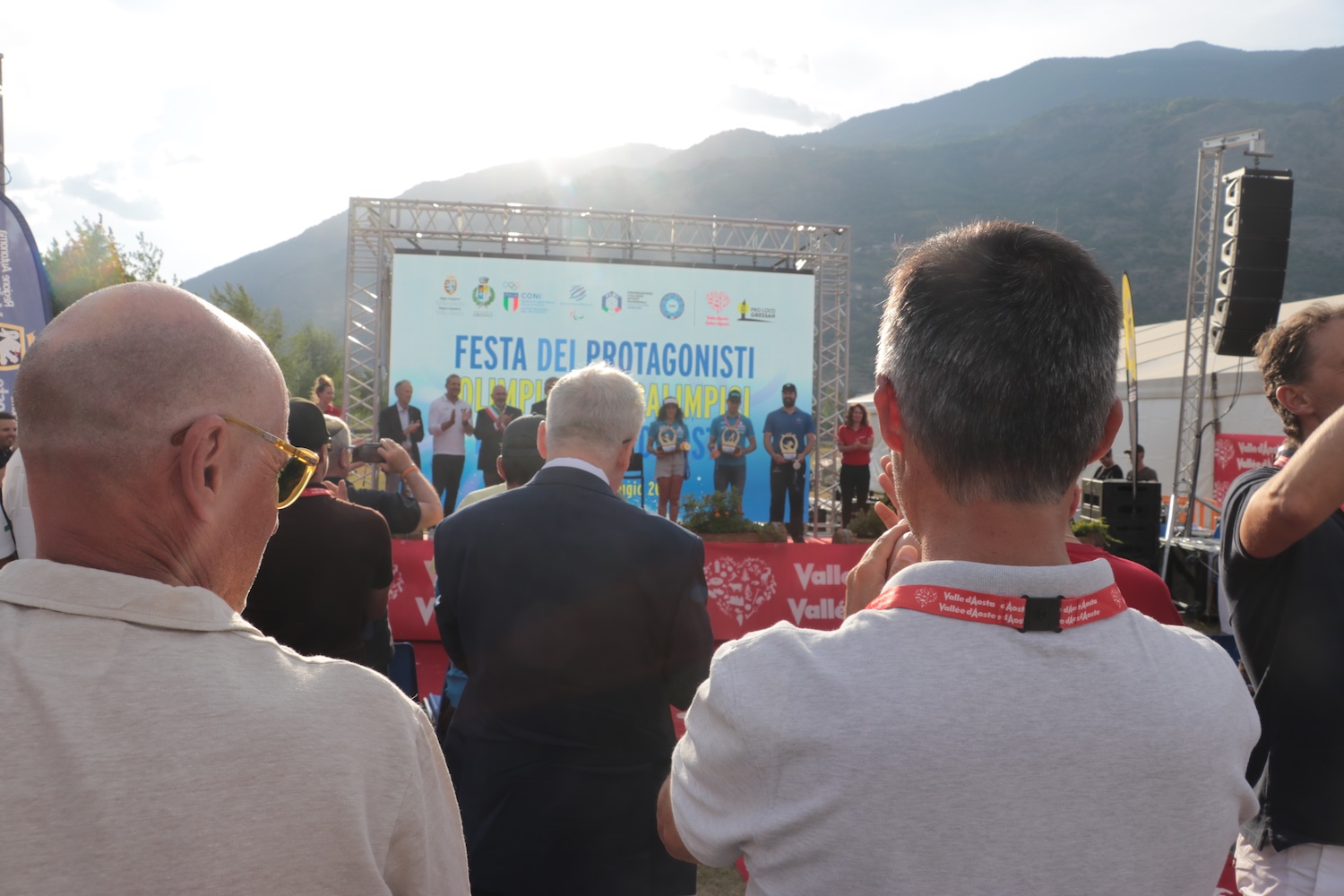 Festa olimpionici Valle d