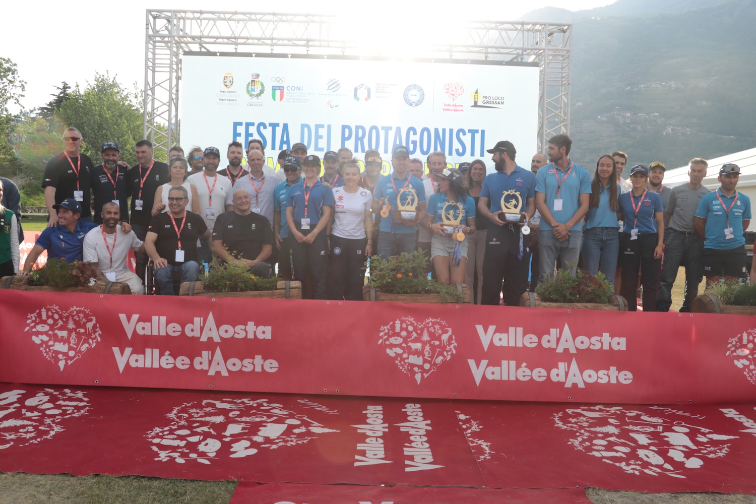 Festa olimpionici Valle d