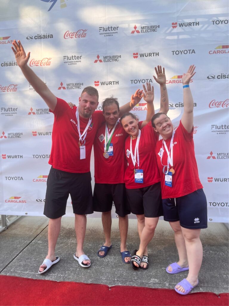 I ragazzi agli Special Olympics ()