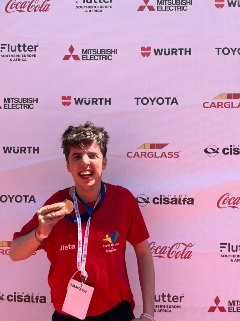 I ragazzi agli Special Olympics ()