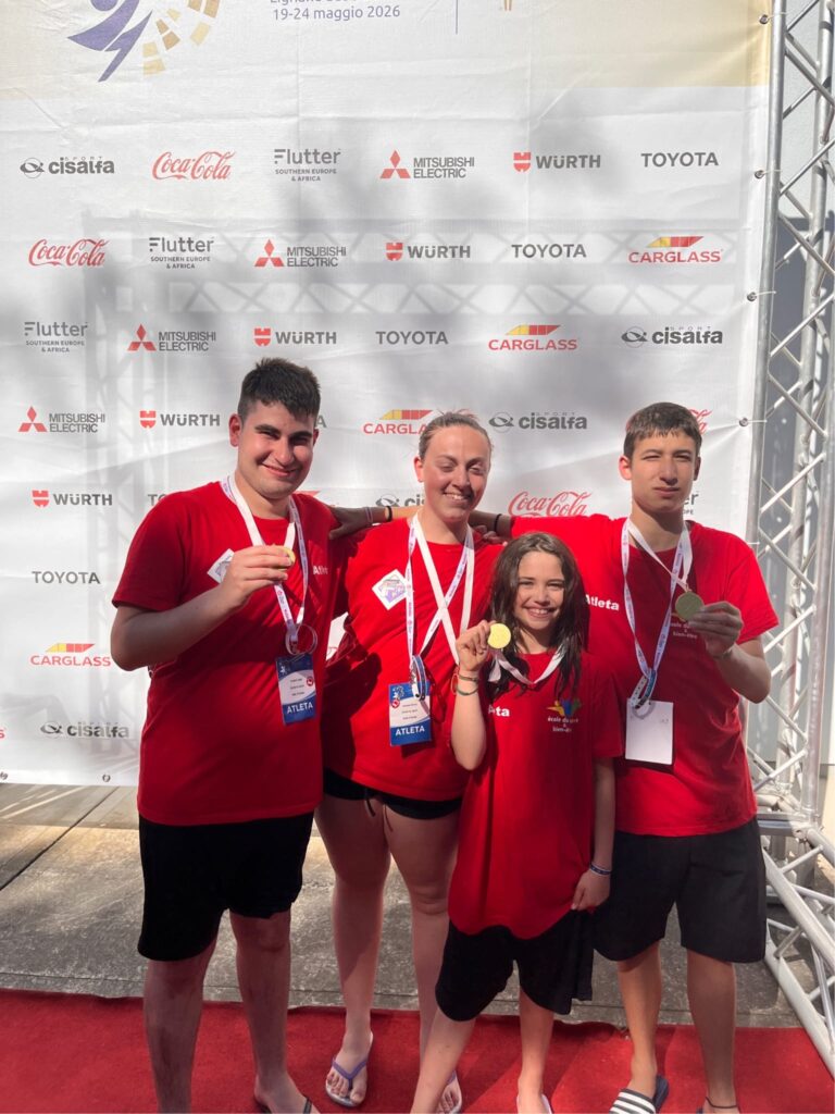 I ragazzi agli Special Olympics ()