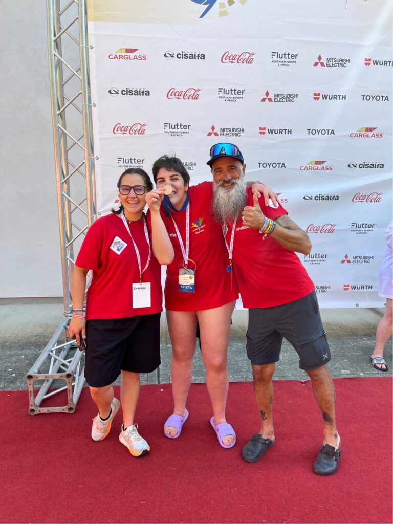 I ragazzi agli Special Olympics ()