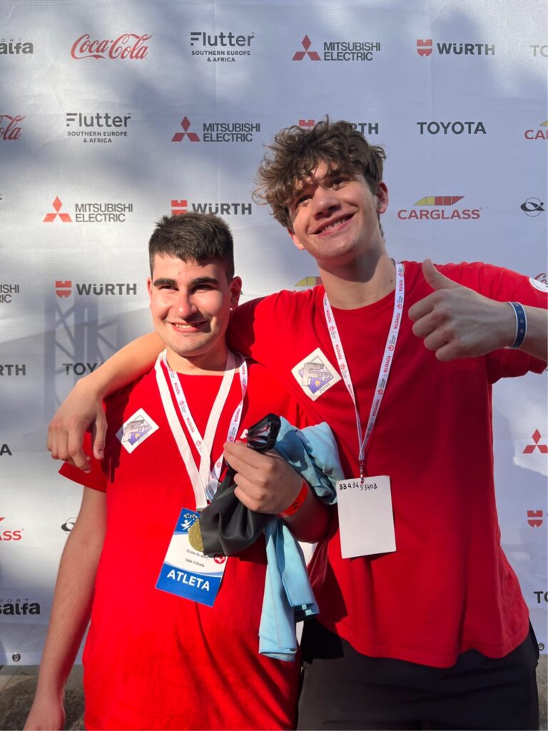 I ragazzi agli Special Olympics ()
