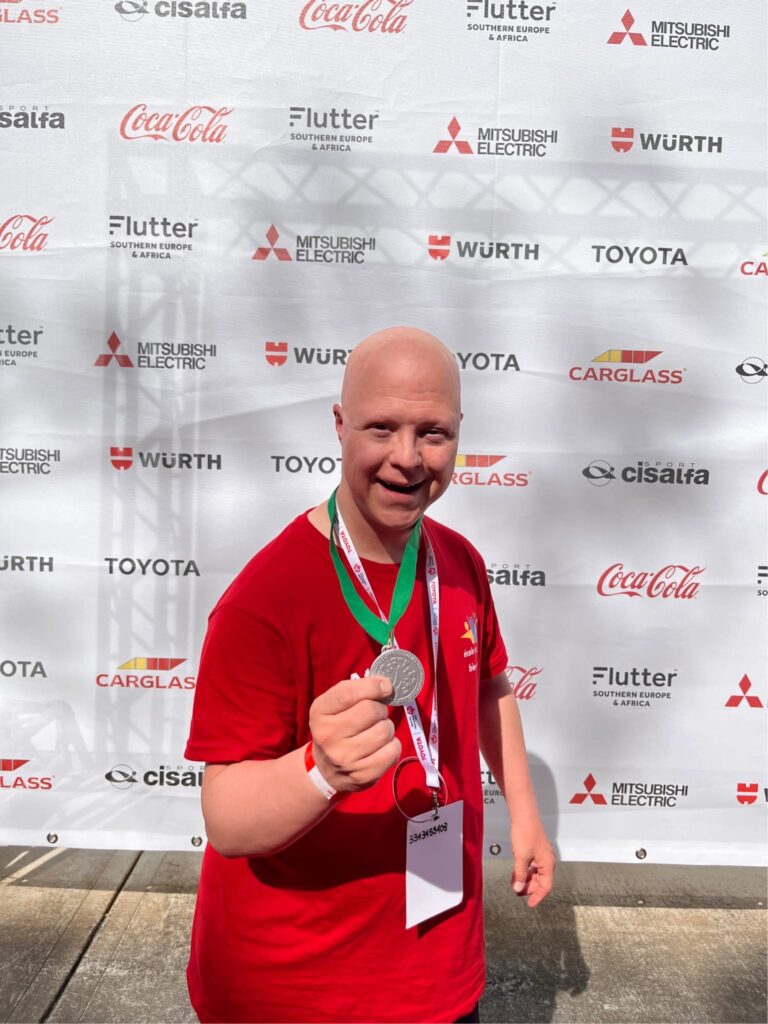 I ragazzi agli Special Olympics ()