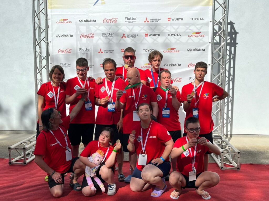 I ragazzi agli Special Olympics ()