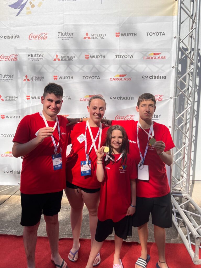 I ragazzi agli Special Olympics ()